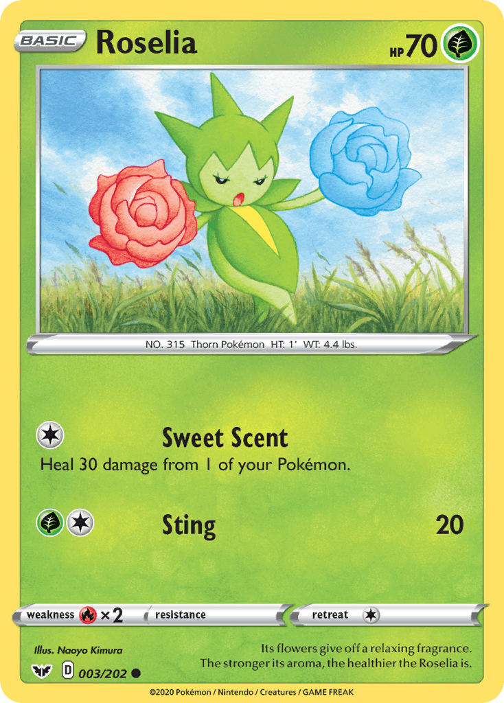 Roselia [Reverse Holo]