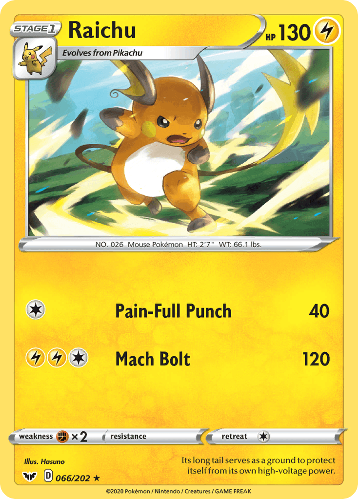 Raichu [Reverse Holo]