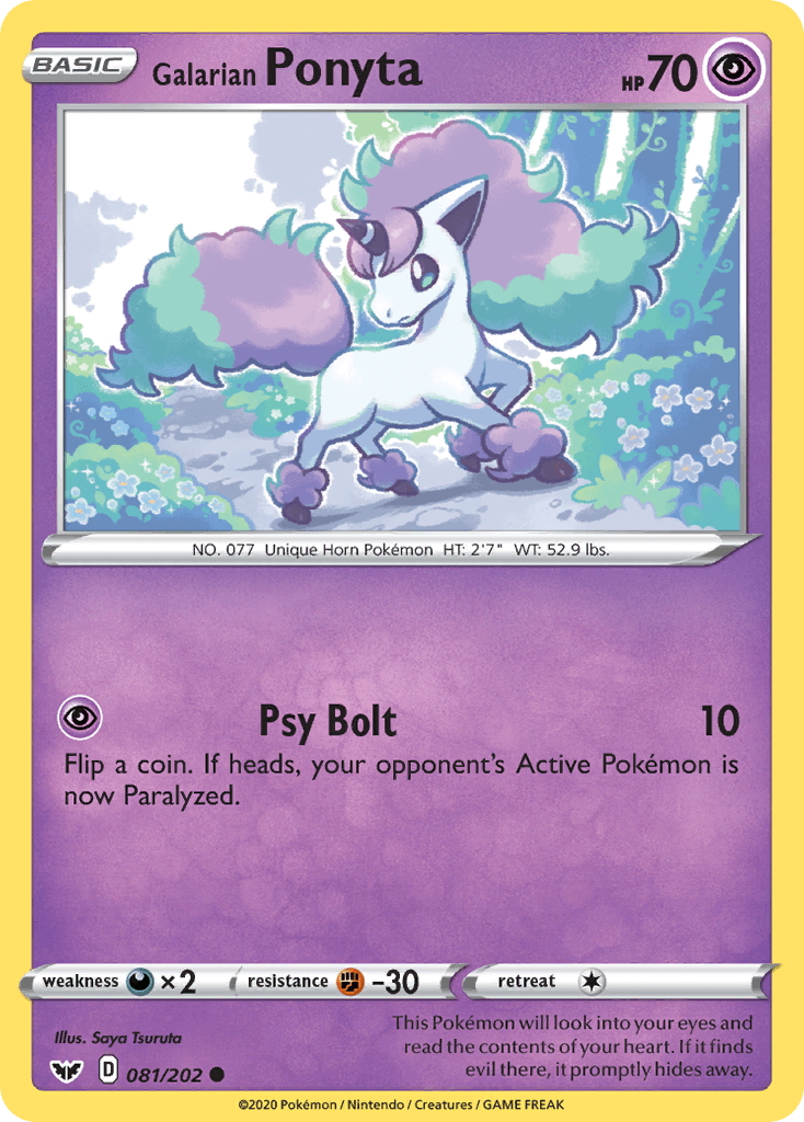 Galarian Ponyta [Reverse Holo]