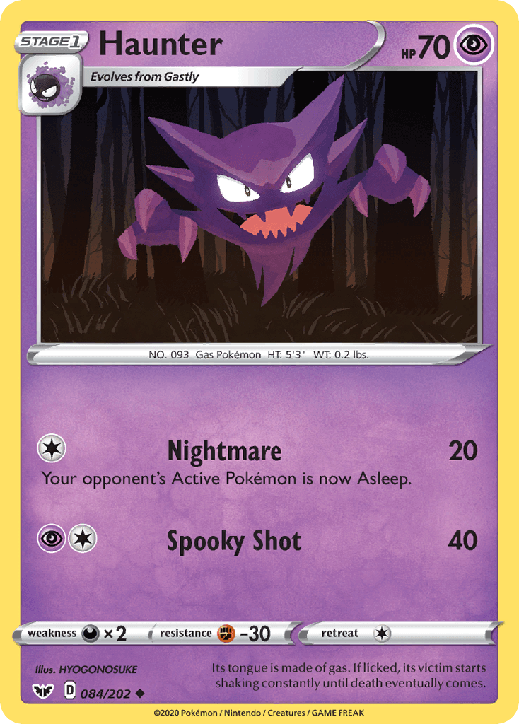 Haunter [Reverse Holo]