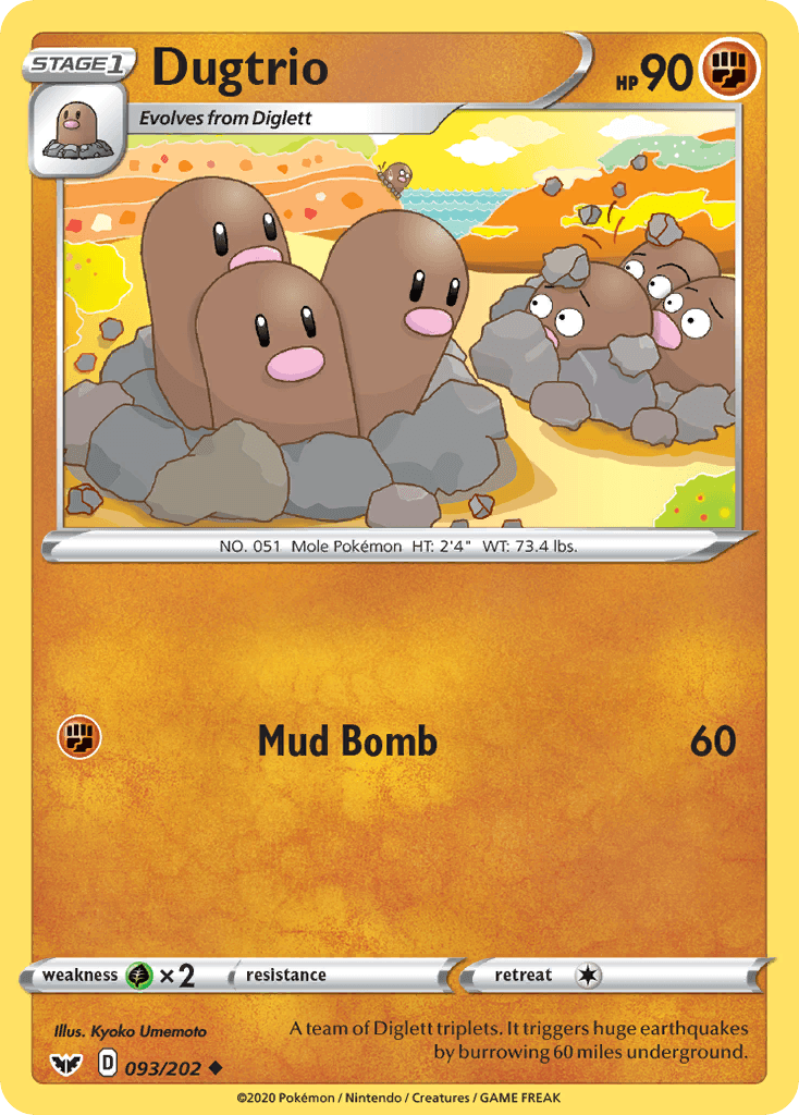 Dugtrio [Reverse Holo]