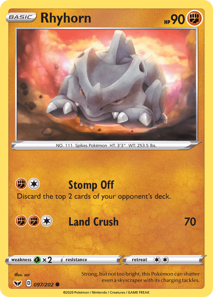 Rhyhorn [Reverse Holo]