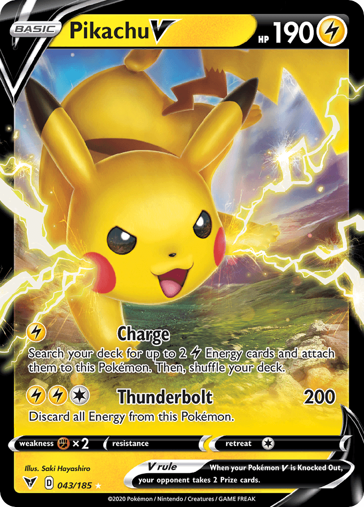 Pikachu V [Prize Pack]