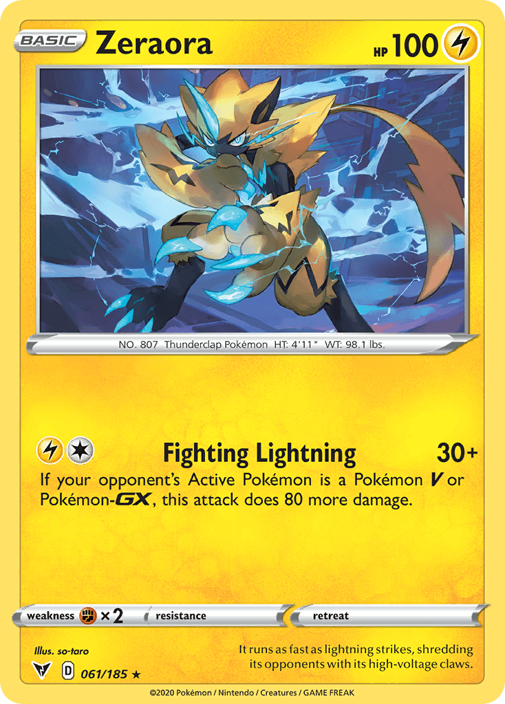 Zeraora [Cosmos Holo]