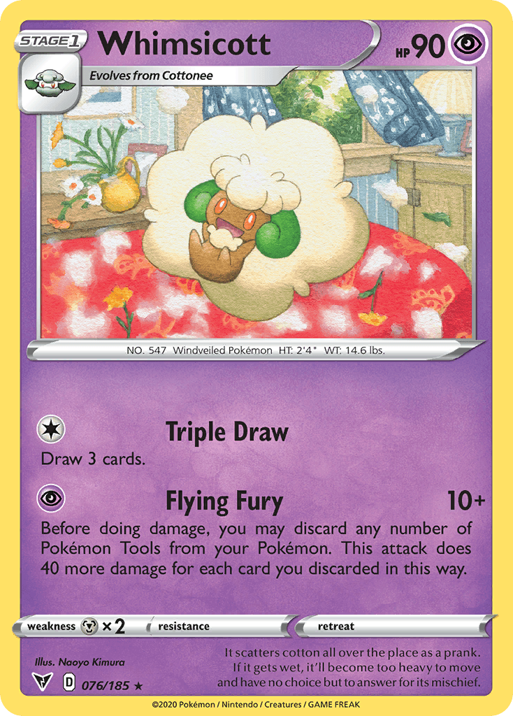 Whimsicott [Reverse Holo]
