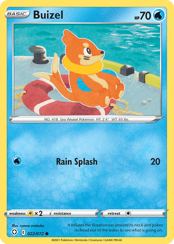 Buizel [Reverse Holo]