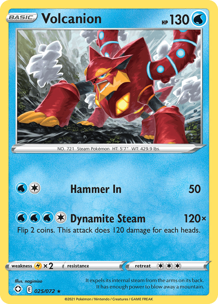 Volcanion [Reverse Holo]