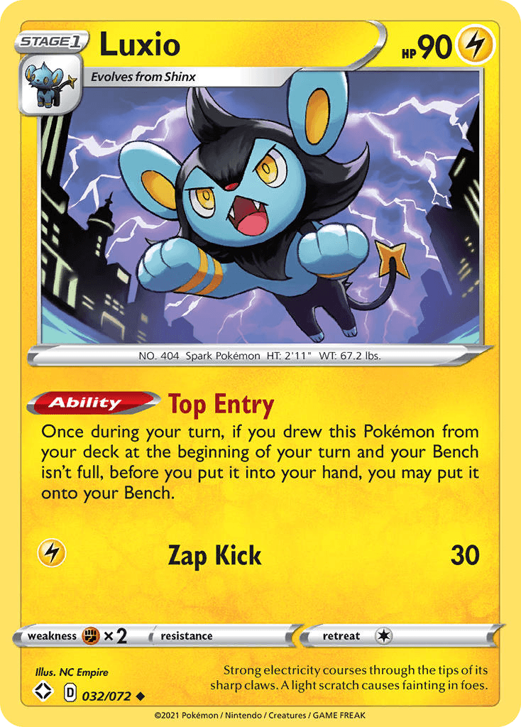 Luxio [Reverse Holo]