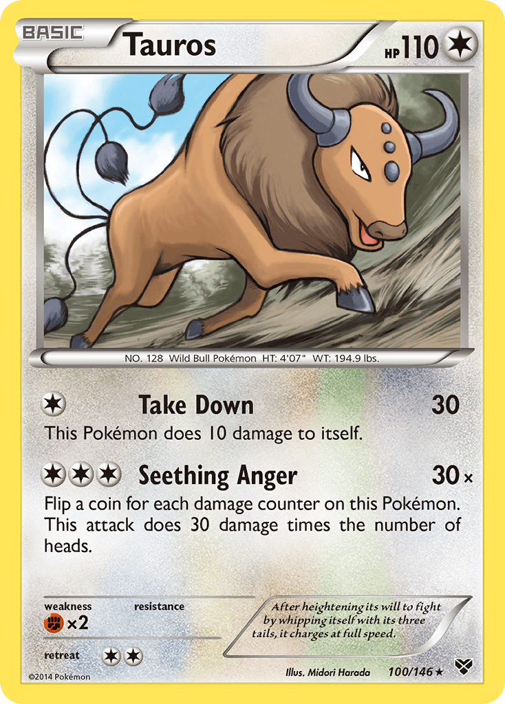 Tauros [Reverse Holo]