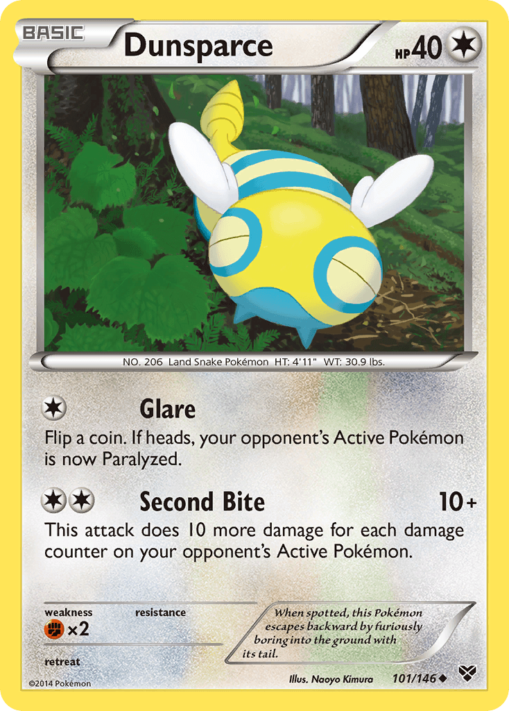 Dunsparce [Reverse Holo]