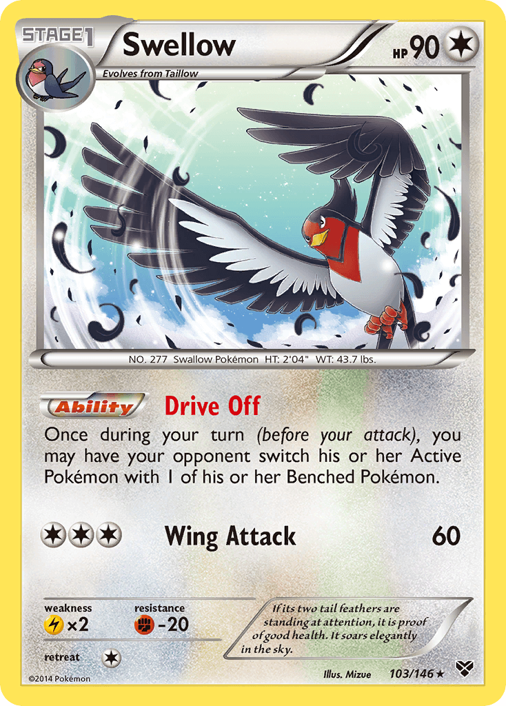 Swellow [Reverse Holo]