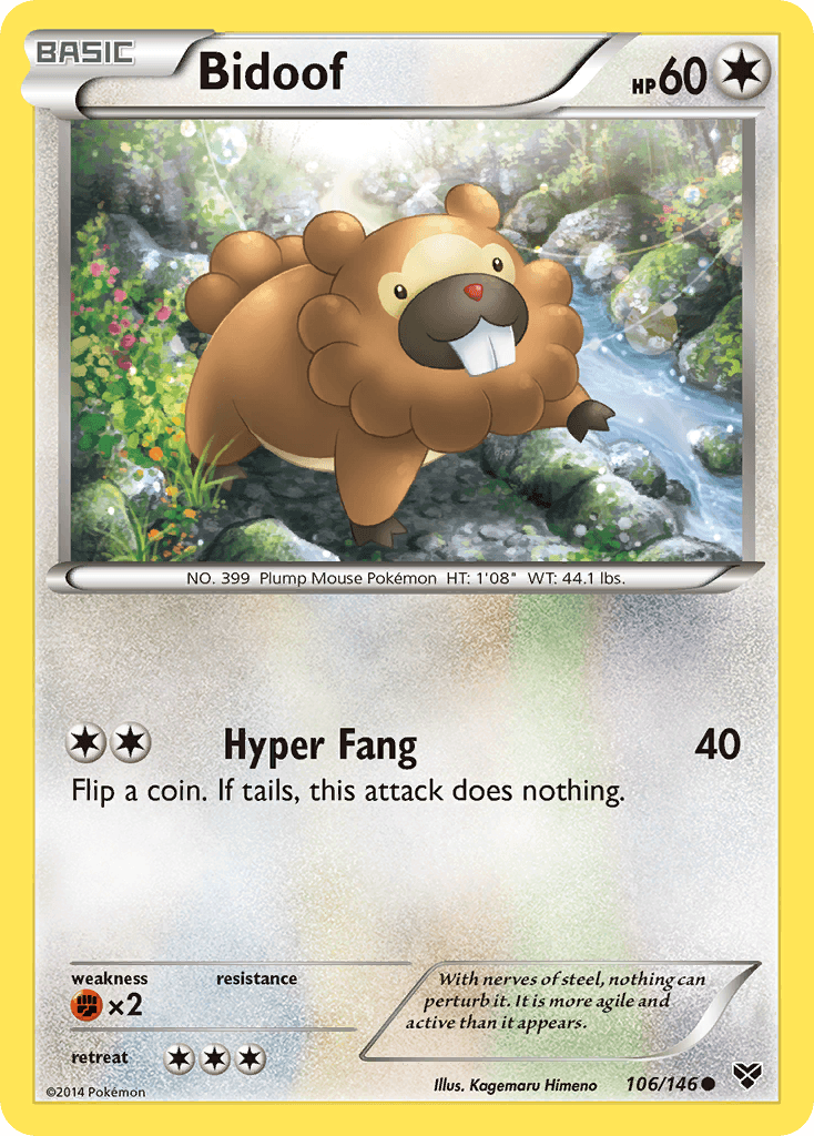 Bidoof [Reverse Holo]