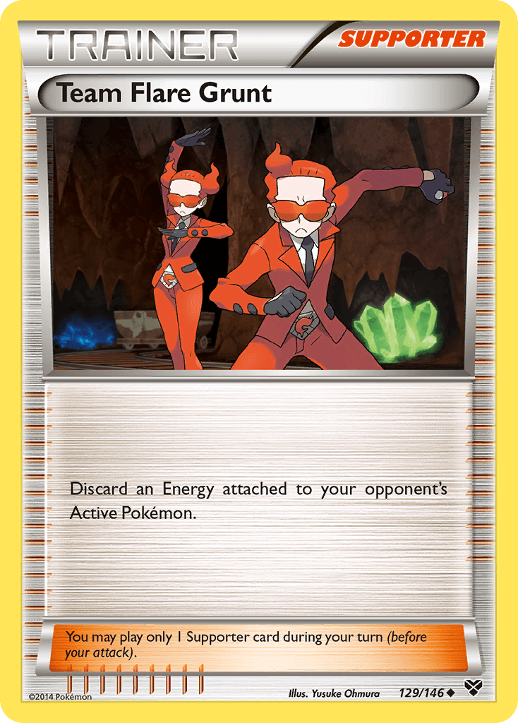 Team Flare Grunt [Reverse Holo]