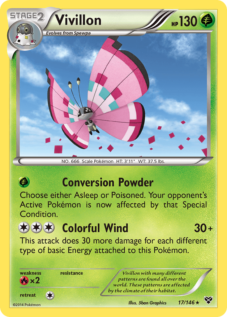 Vivillon [Reverse Holo]