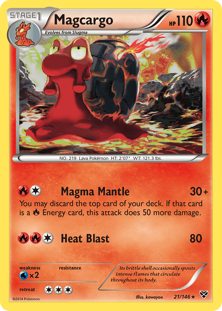Magcargo [Reverse Holo]