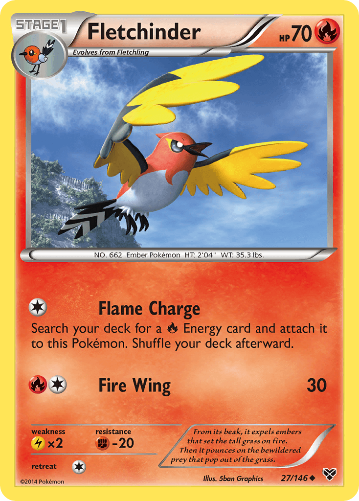 Fletchinder [Reverse Holo]