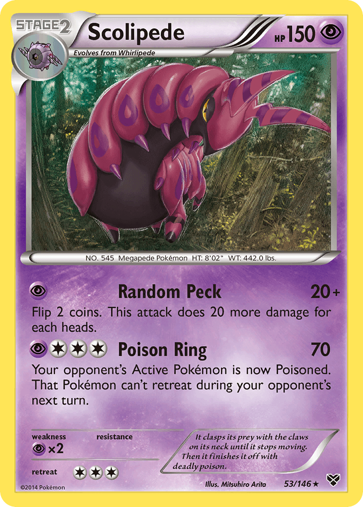 Scolipede [Reverse Holo]