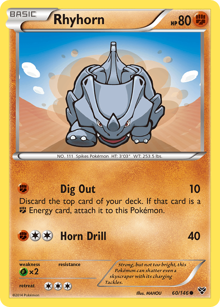 Rhyhorn [Reverse Holo]