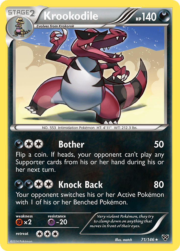 Krookodile [Reverse Holo]