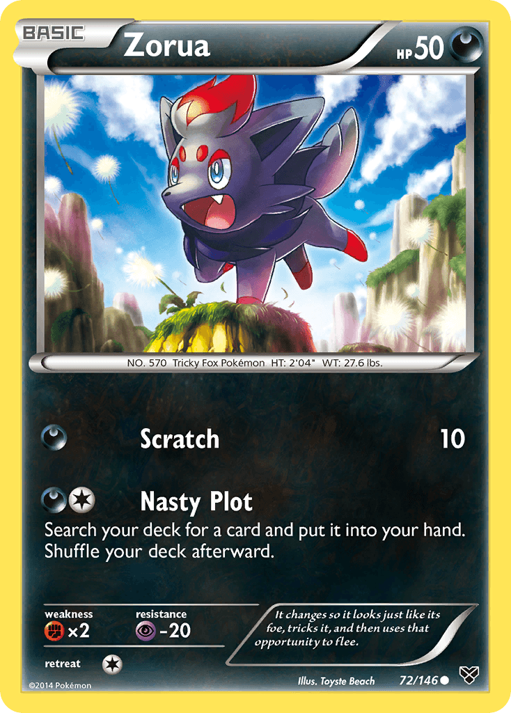 Zorua [Reverse Holo]