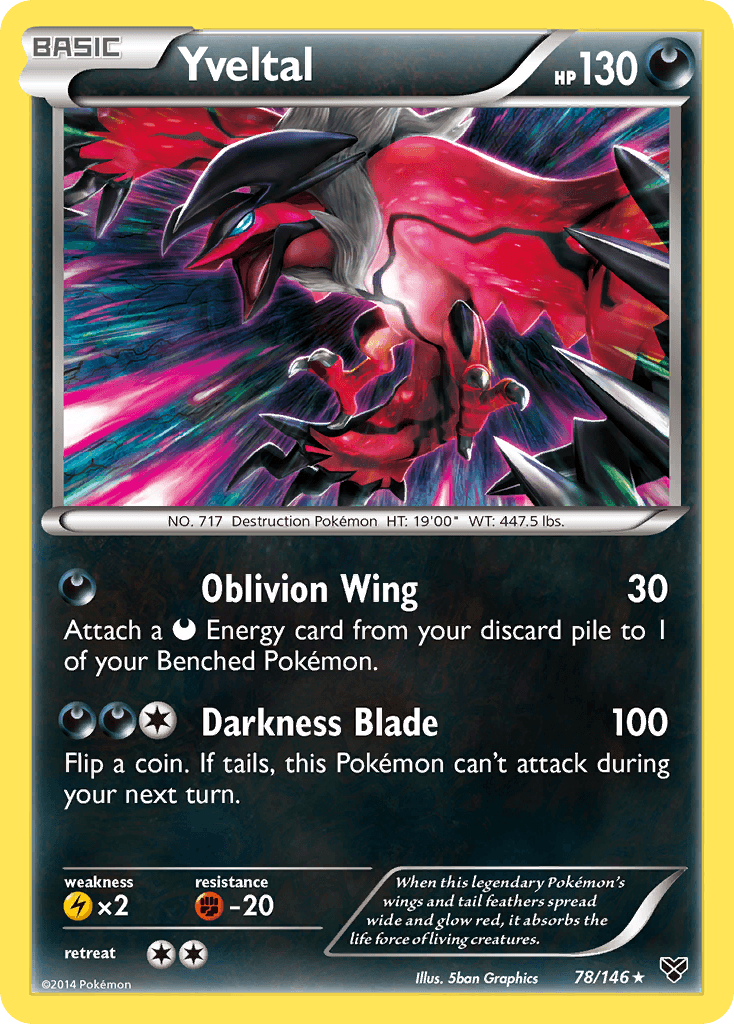 Yveltal [Reverse Holo]