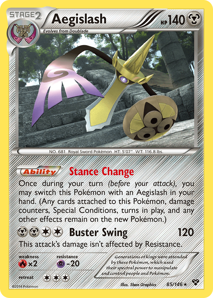 Aegislash [Reverse Holo]