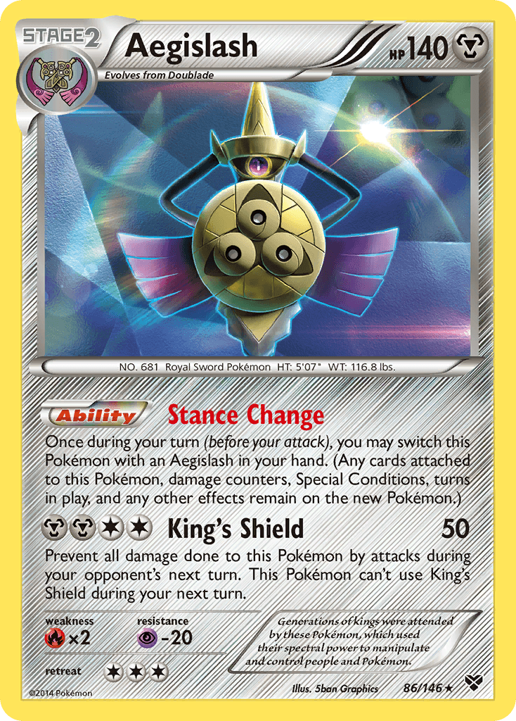 Aegislash [Reverse Holo]
