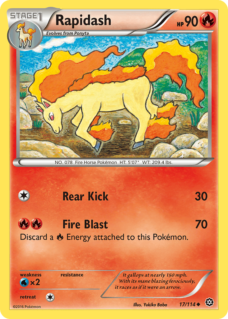 Rapidash [Reverse Holo]