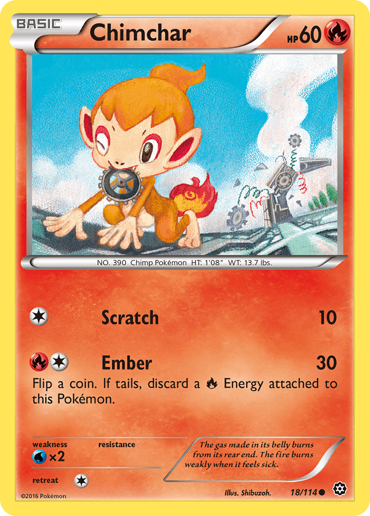 Chimchar [Reverse Holo]