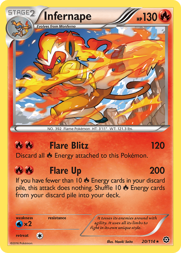 Infernape [Reverse Holo]