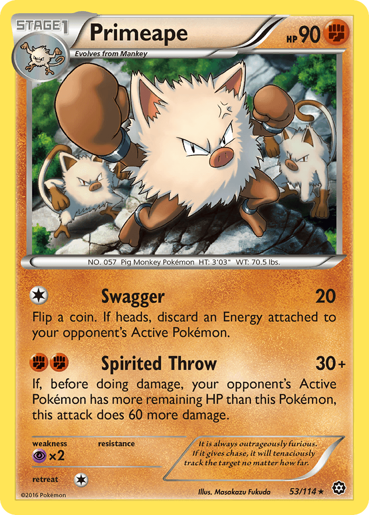 Primeape [Reverse Holo]