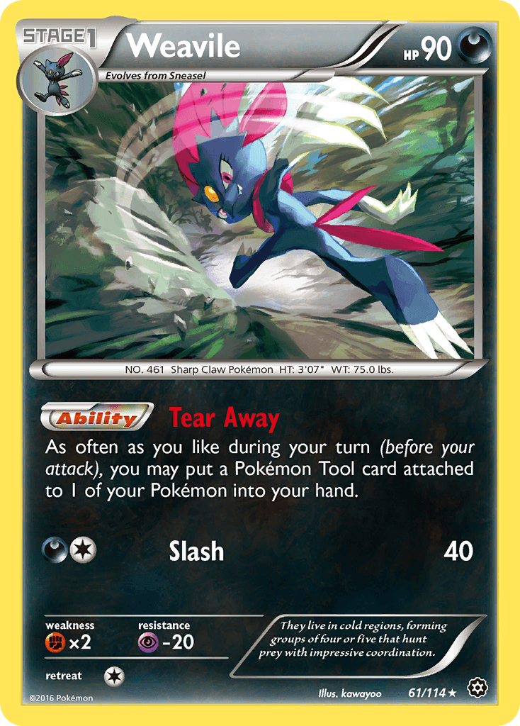 Weavile [Reverse Holo]