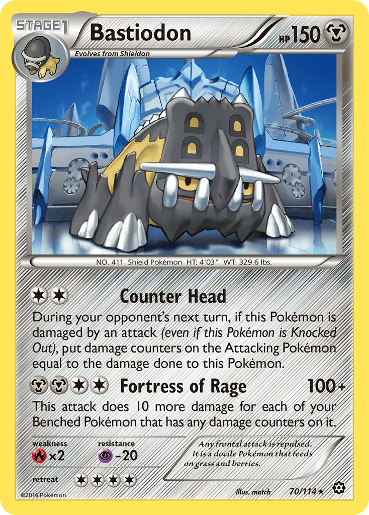Bastiodon [Reverse Holo]