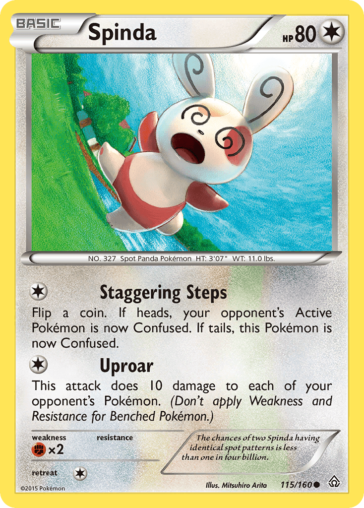 Spinda [Reverse Holo]