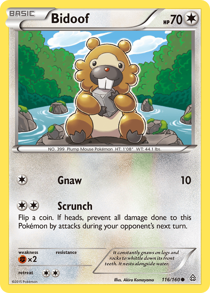 Bidoof [Reverse Holo]