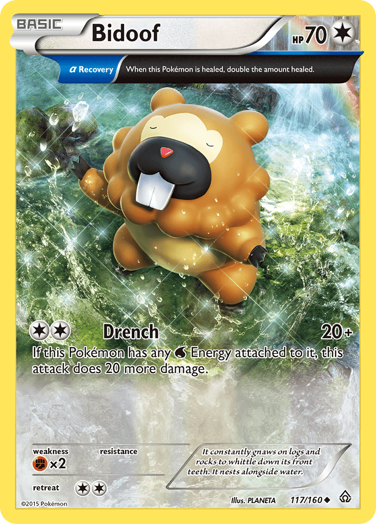Bidoof [Reverse Holo]