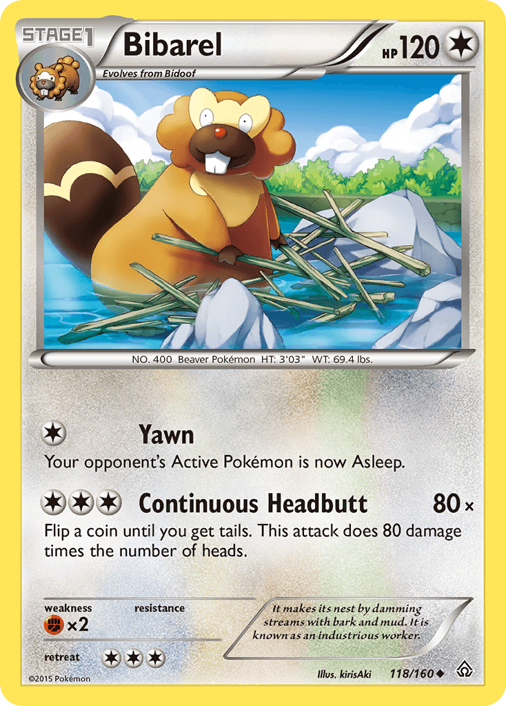 Bibarel [Reverse Holo]