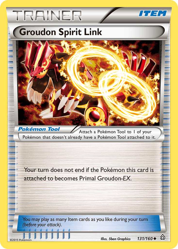 Groudon Spirit Link [Reverse Holo]