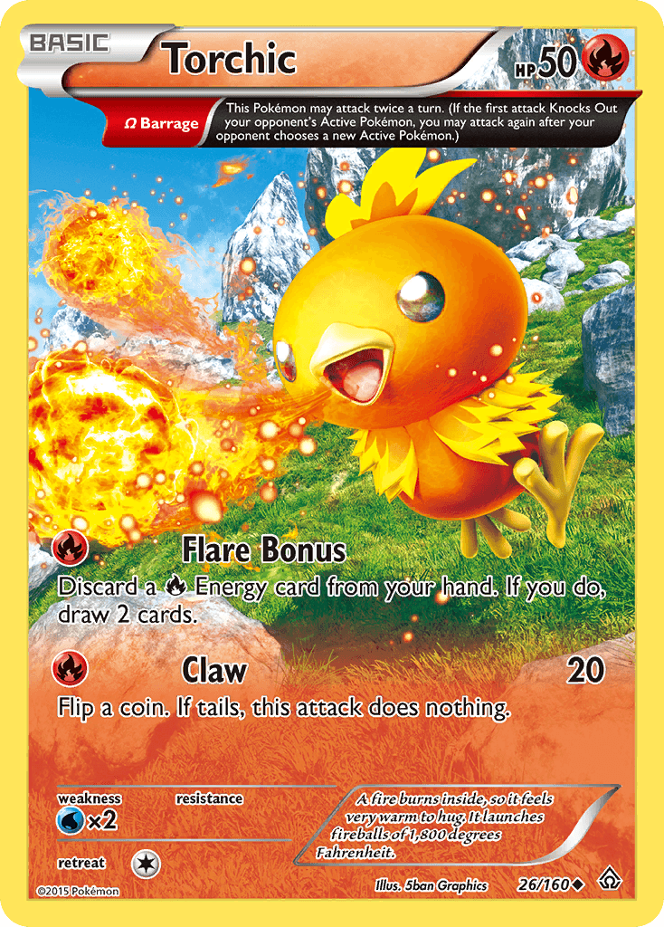 Torchic [Reverse Holo]