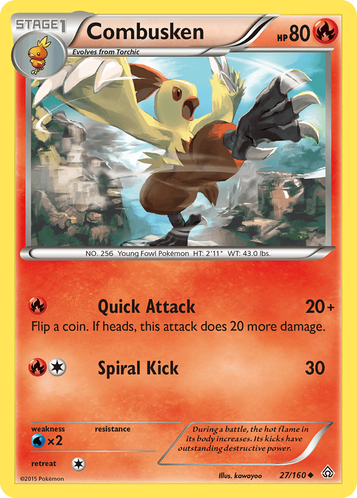 Combusken [Reverse Holo]