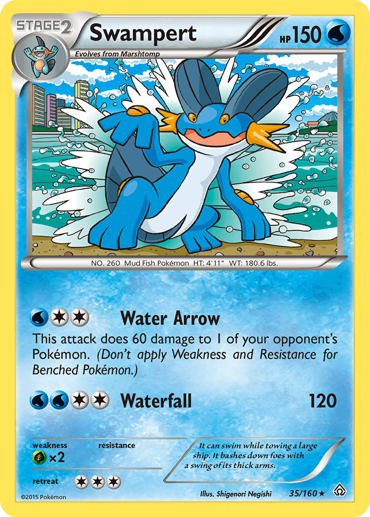 Swampert [Reverse Holo]