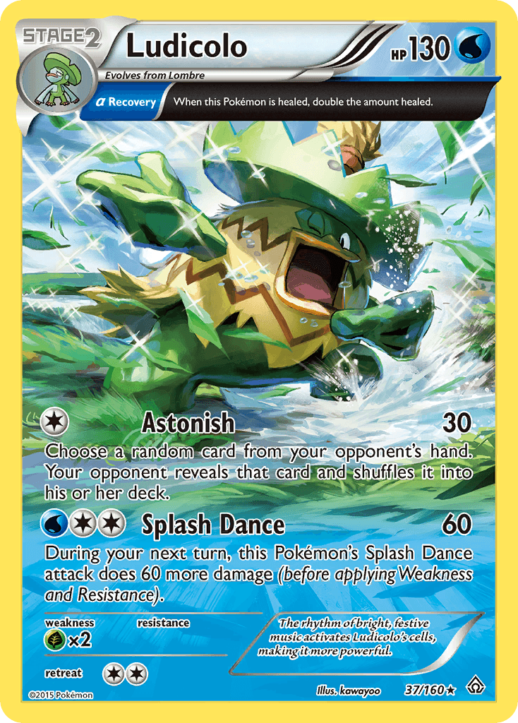 Ludicolo [Reverse Holo]