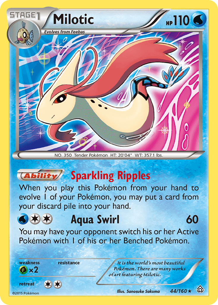 Milotic [Reverse Holo]