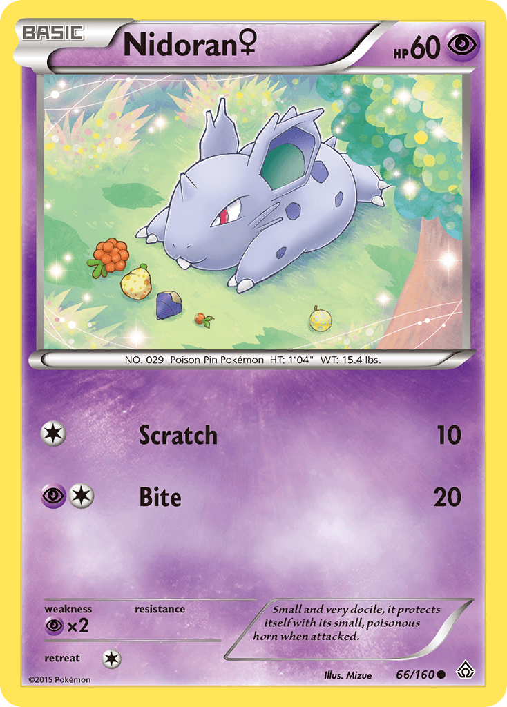 Nidoran ♀ [Reverse Holo]