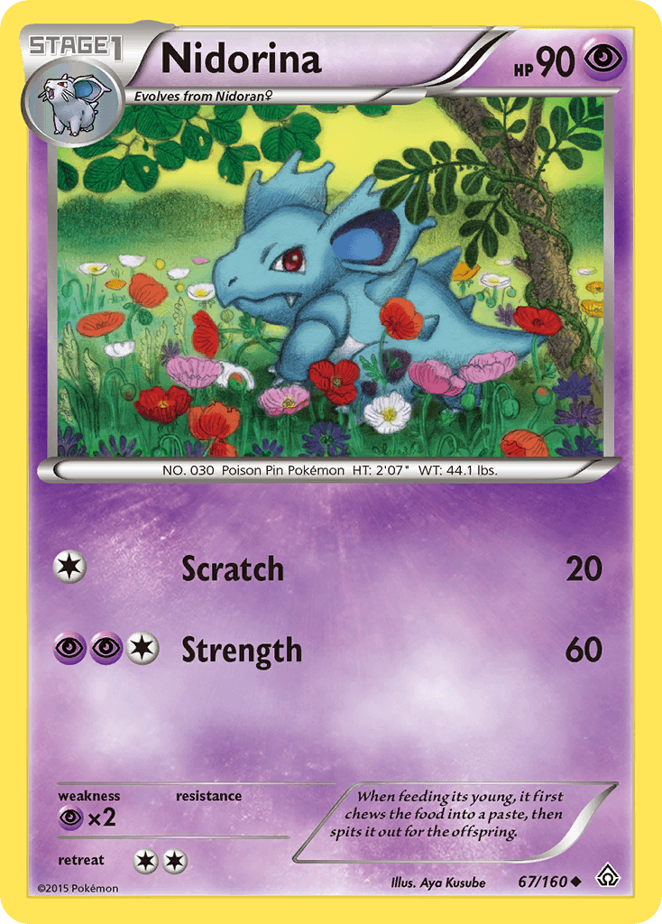 Nidorina [Reverse Holo]