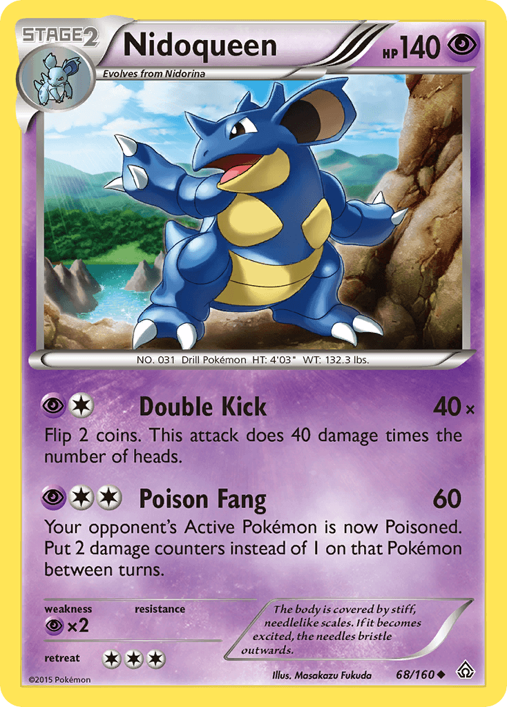 Nidoqueen [Reverse Holo]