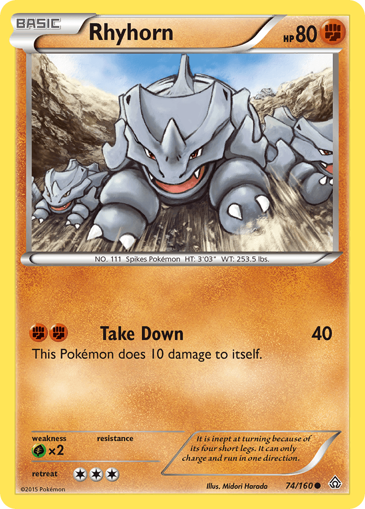 Rhyhorn [Reverse Holo]