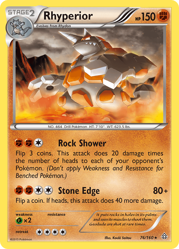 Rhyperior [Reverse Holo]