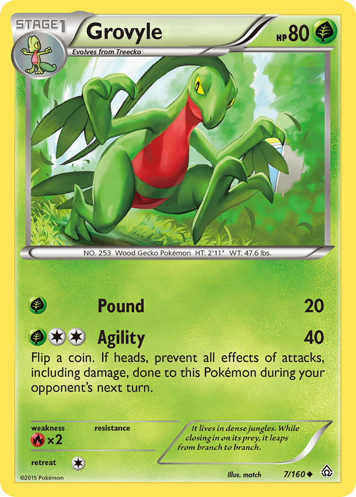 Grovyle [Reverse Holo]