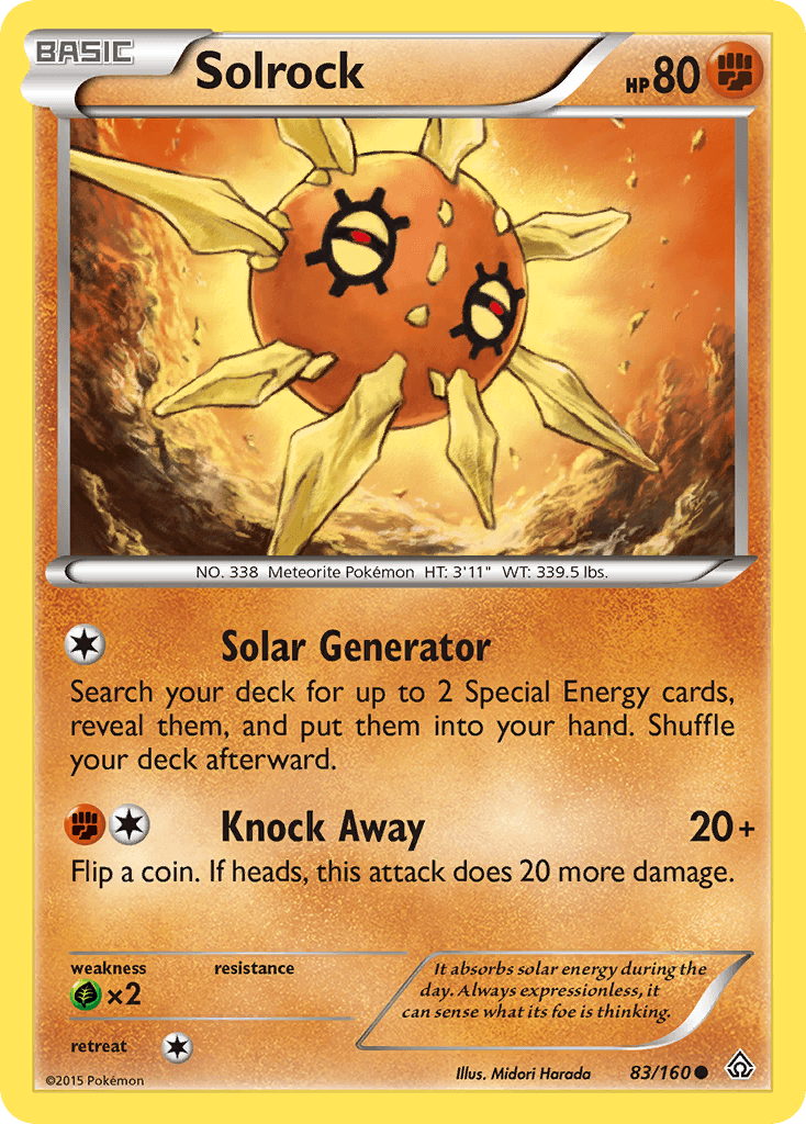 Solrock [Reverse Holo]